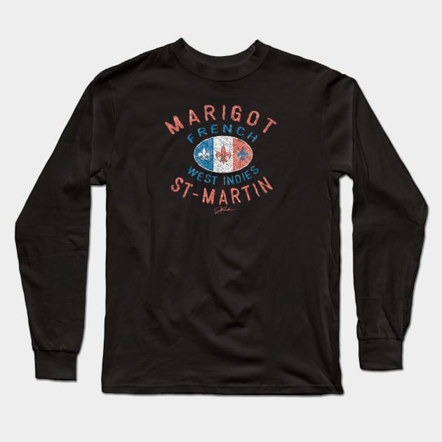 Marigot, St-Martin, French West Indies Long Sleeve T-Shirt by jcombs